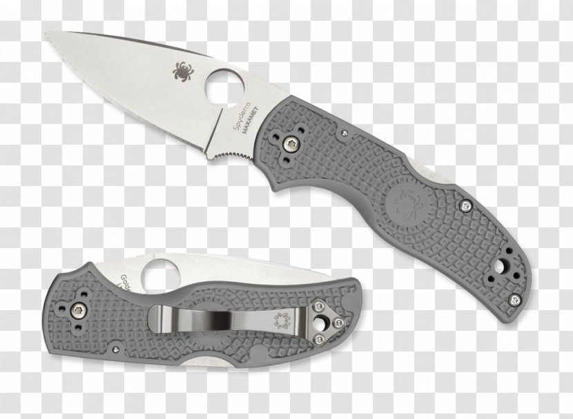 Pocketknife Spyderco, Inc. Blade - Bowie Knife Transparent PNG