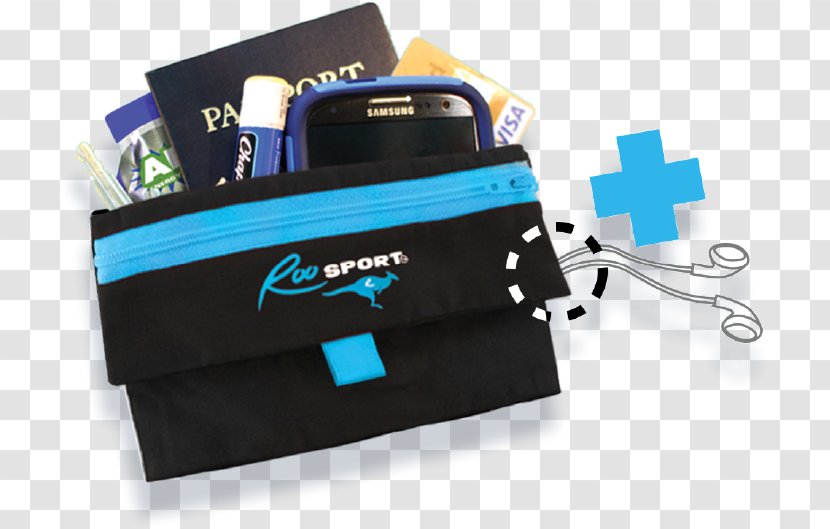 The RooSport Running Clothing Accessories Pocket Bag - Passport Travel Wallet Transparent PNG