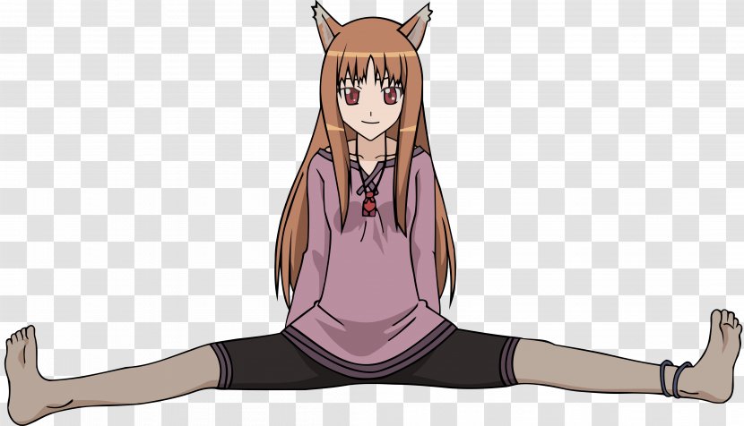 Cat Mammal Homo Sapiens Dog Carnivora - Cartoon - Spice And Wolf Transparent PNG