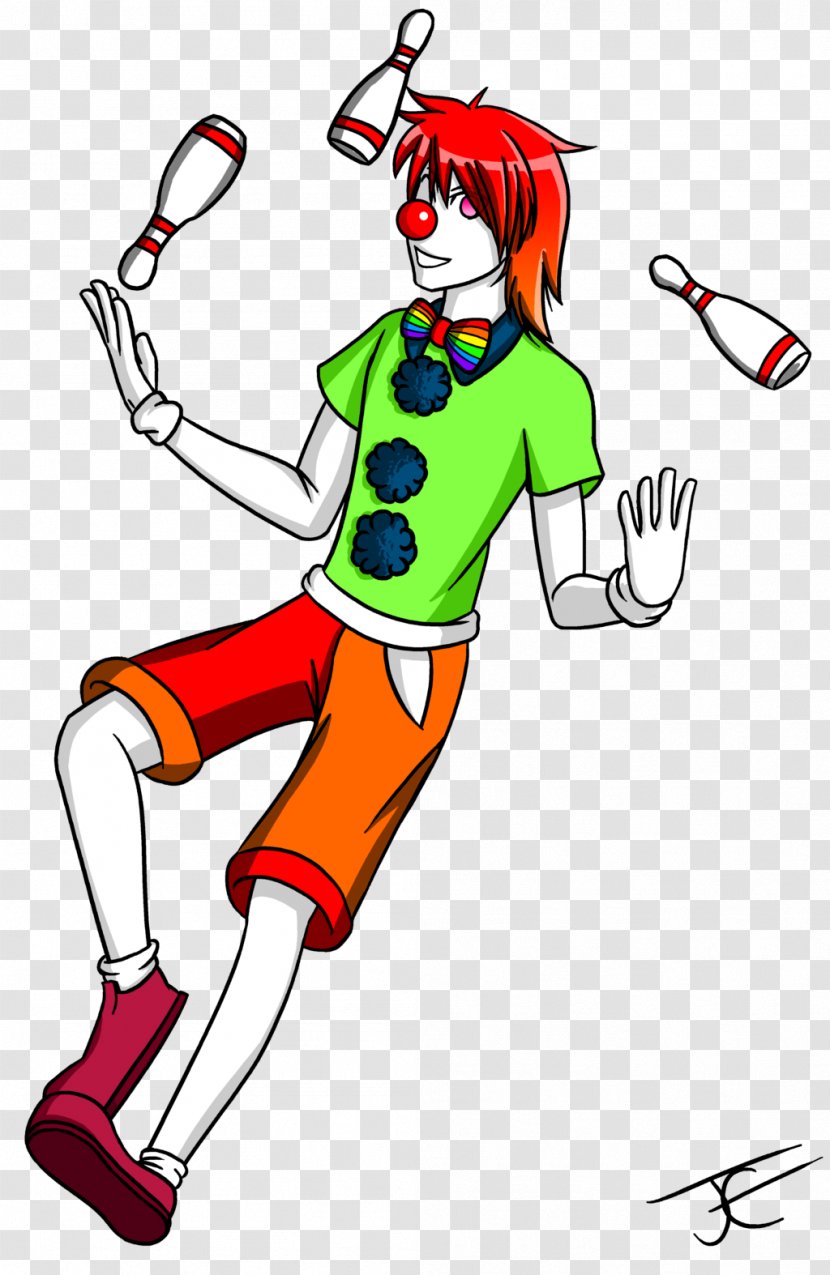 Circus Performing Arts Clown Juggling - Line Art Transparent PNG