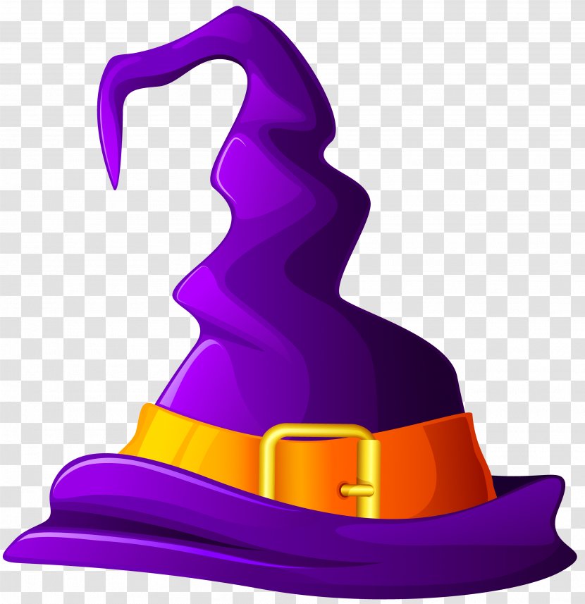 Halloween Witch Hat Clip Art - Witchcraft Transparent PNG