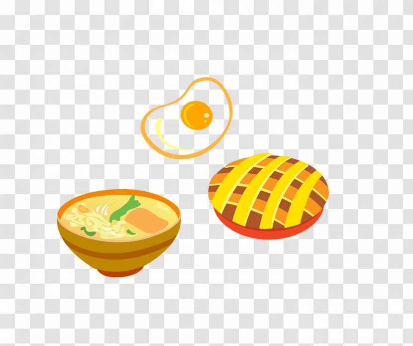 Breakfast Fried Egg Pancake Congee Omelette - Eggs Transparent PNG