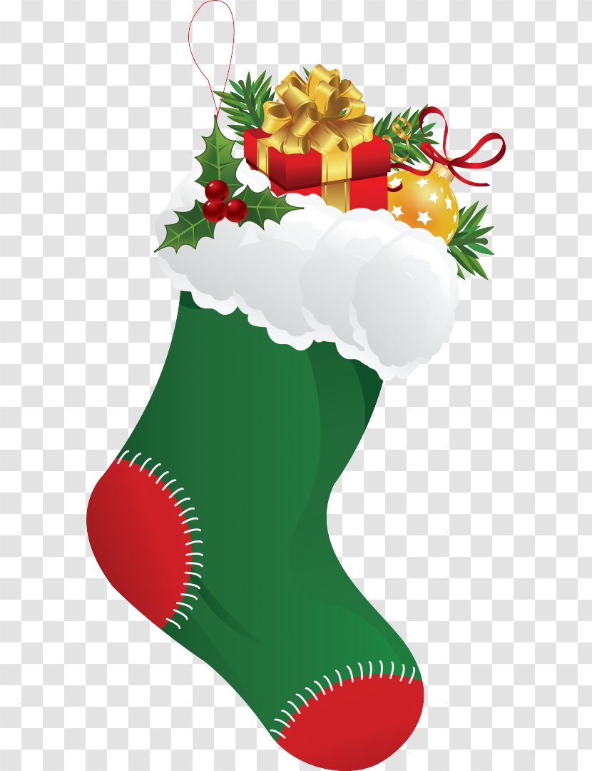 Christmas Stockings Sock Clip Art - Stocking Transparent PNG