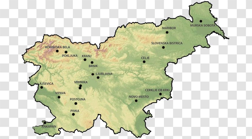 Bohinjska Bela Slovenian Armed Forces Map Barracks Wikipedia - Ecoregion - Slovenia Transparent PNG