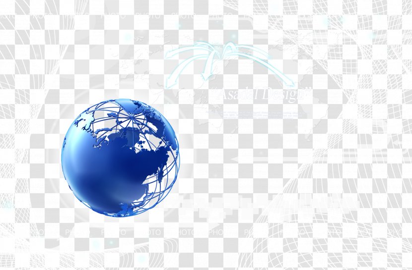 Earth Blue Brand Wallpaper - World - Science And Technology Modernization Transparent PNG