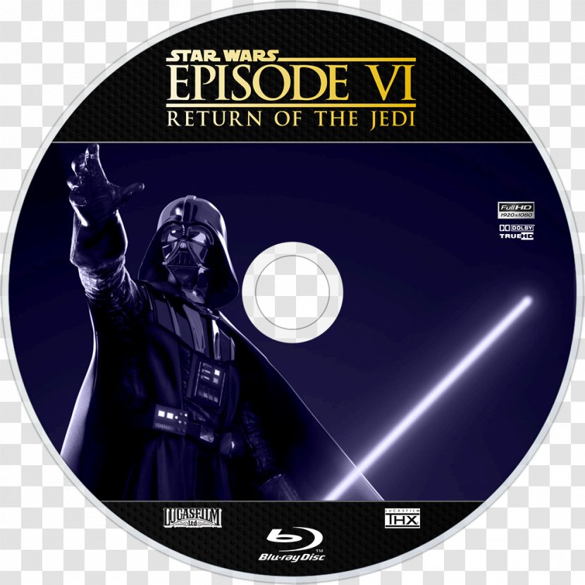 Anakin Skywalker Star Wars: The Force Unleashed Blu-ray Disc Compact - Brand - Return Of Jedi Transparent PNG