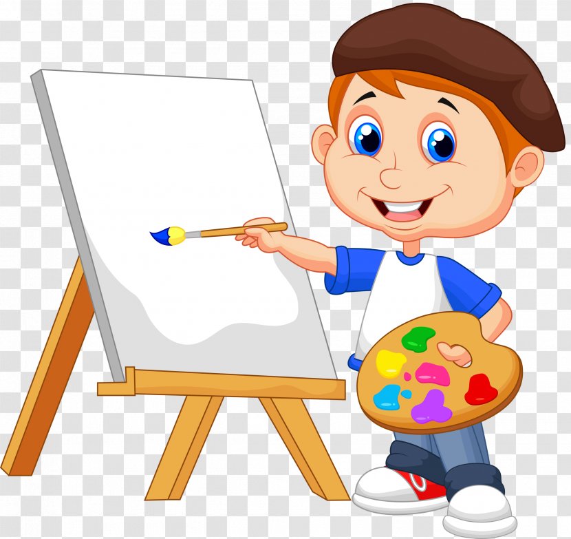 Painting Royalty-free Art - Toddler - Cartoon Child Transparent PNG