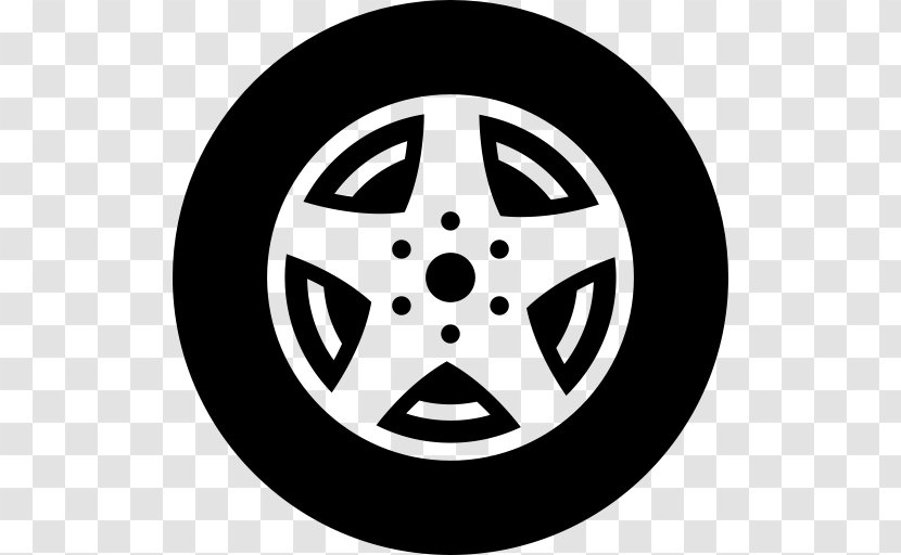 Alloy Wheel Snow Tire Car Hubcap - Symbol Transparent PNG