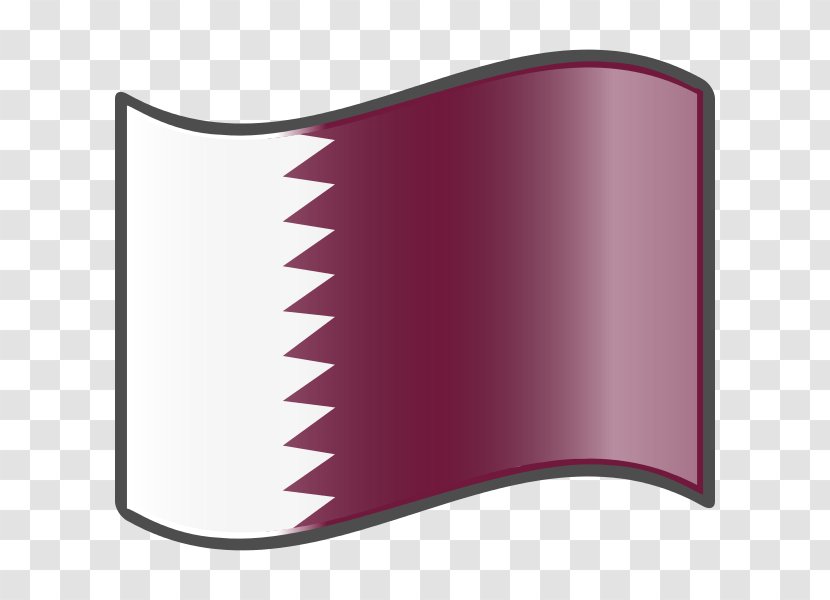 Flag Of Qatar Singapore Egypt - Nuvola Transparent PNG