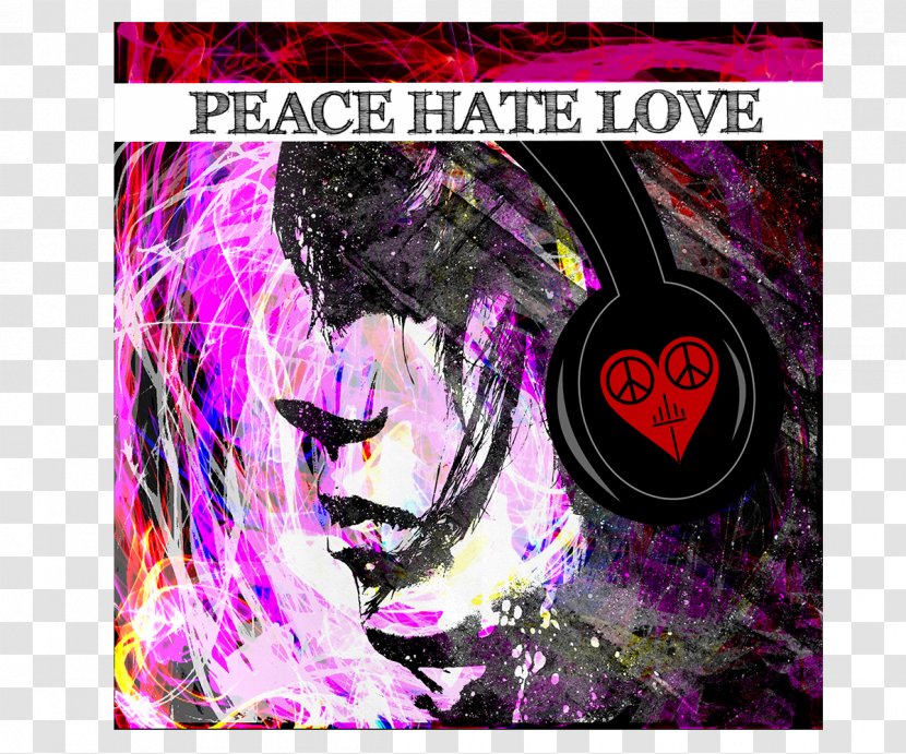 Love Sadness Solitude Emotion - Purple - Album Cover Design Transparent PNG