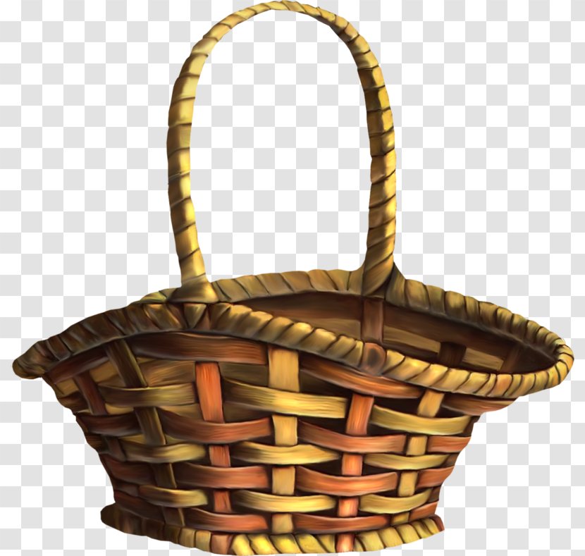 Picnic Baskets Clip Art Willow Basket Tropical Woody Bamboos - Food Gift Transparent PNG
