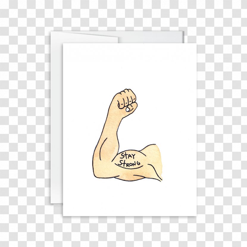 Thumb Paper Mammal Cartoon Font - Tree - Stay Strong Transparent PNG