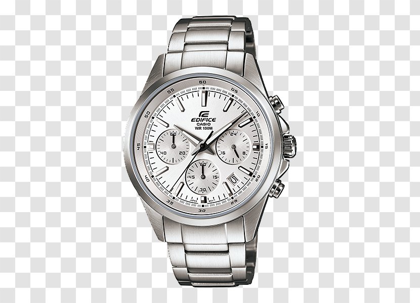 Casio Edifice Watch Chronograph Quartz Clock - Stopwatch Transparent PNG