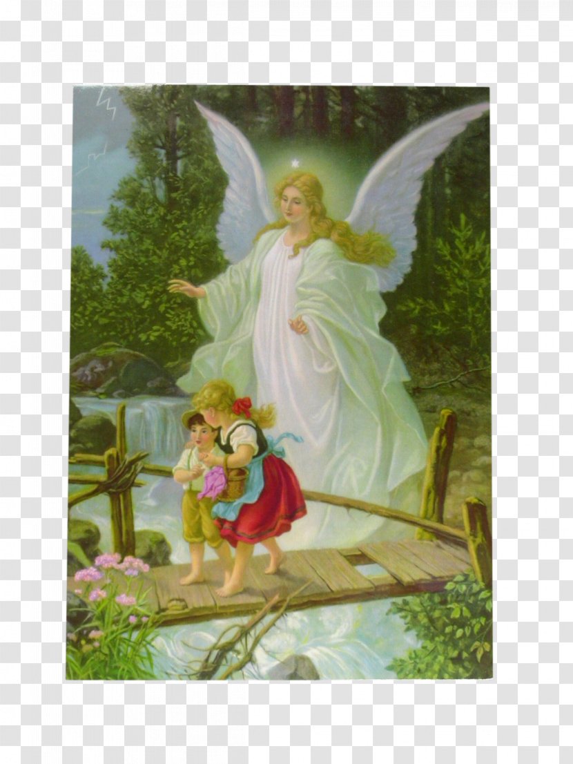 Guardian Angel Painting Printmaking Poster - Canvas Transparent PNG