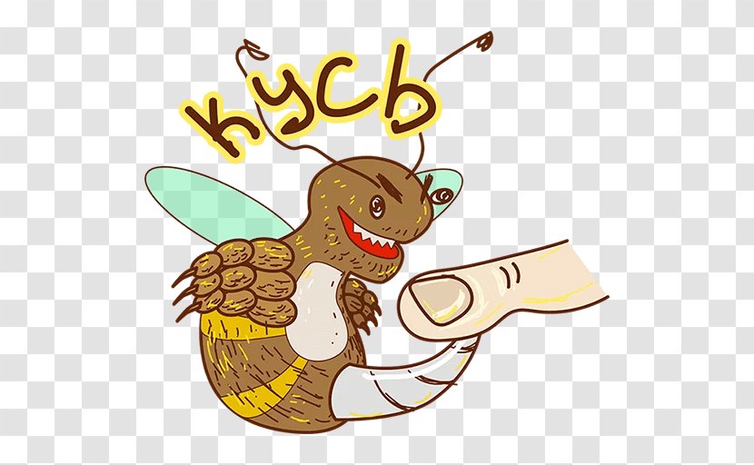 Honey Bee Sticker Clip Art Insect Transparent PNG