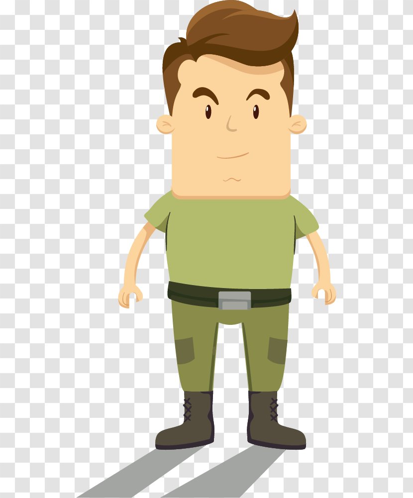 Military School Troop - Standing - Handsome Officer Transparent PNG