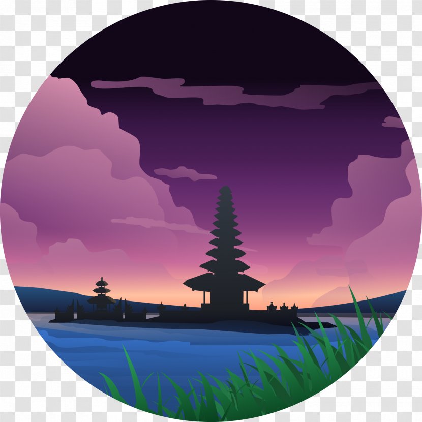 Bedugul Bali Clip Art Transparent PNG