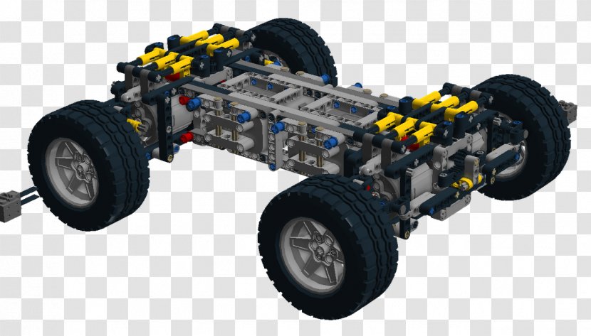 Tire Car Wheel Chassis Motor Vehicle - Model Transparent PNG
