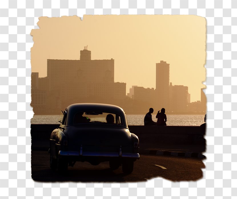 Malecón, Havana Old Photography Image - Automotive Design - Cayo Coco Cuba Transparent PNG