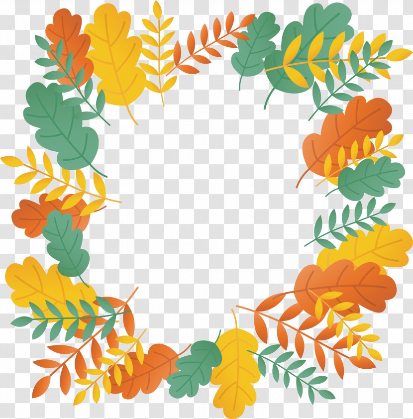 Autumn Clip Art - Tree Head Box Transparent PNG