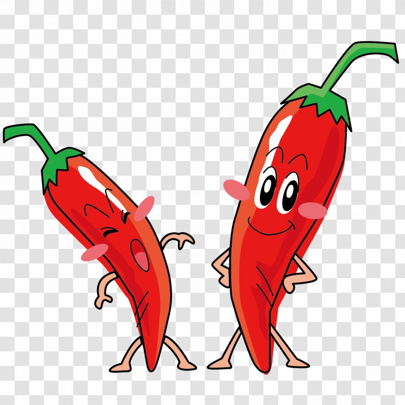 Sweet And Chili Peppers Chongqing Hot Pot Image - Malagueta Pepper - Bell Transparent PNG