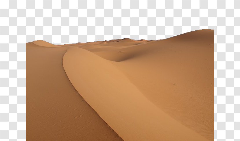 Singing Sand Dune Close-up Erg - Endless Desert Transparent PNG