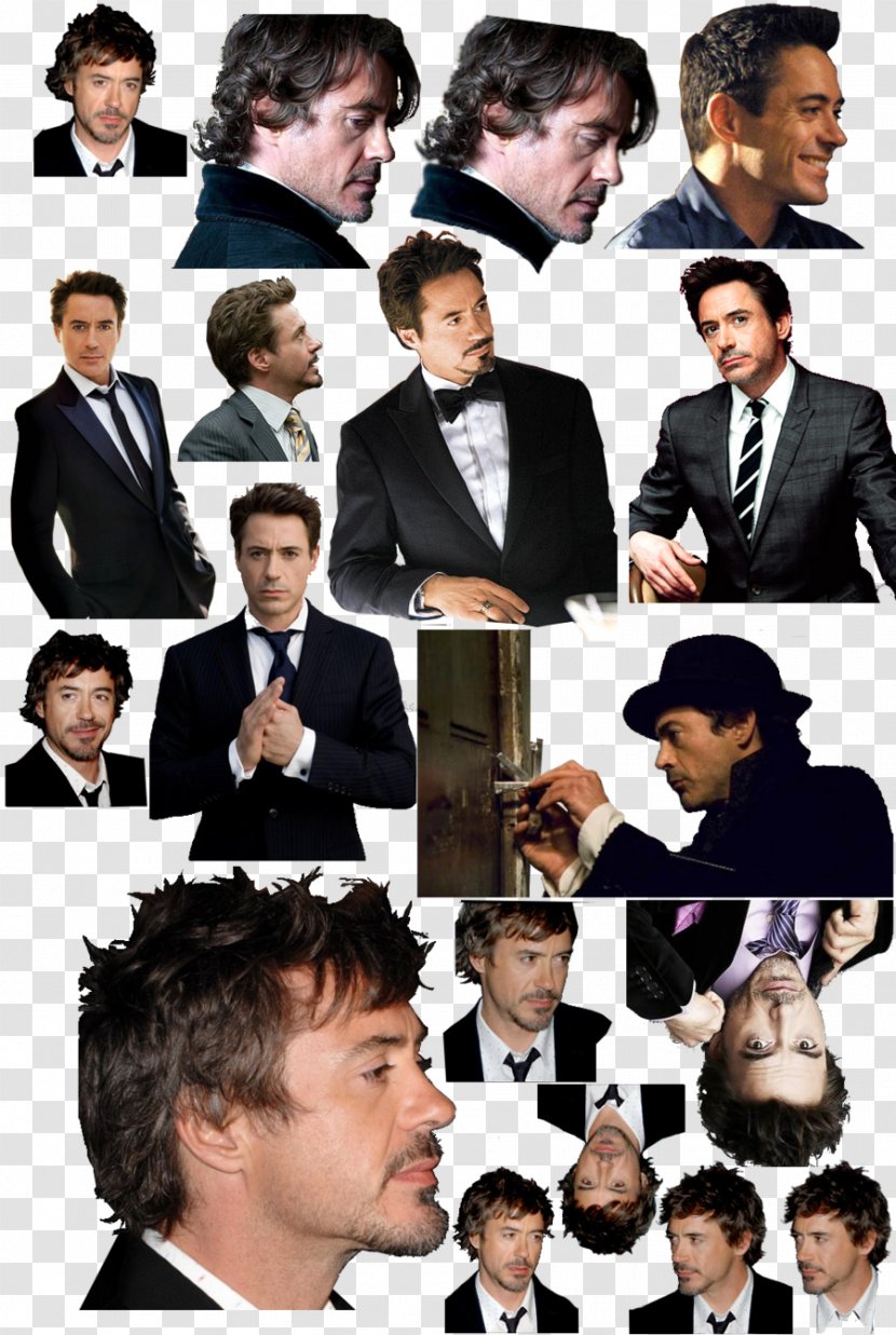 Robert Downey Jr. Iron Man Photomontage Collage - Stx It20 Risk5rv Nr Eo - Jr Transparent PNG