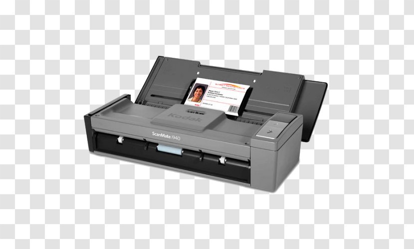 Image Scanner Kodak ScanMate I940 Automatic Document Feeder Dots Per Inch - Electronics Accessory - Xerox Machine Transparent PNG