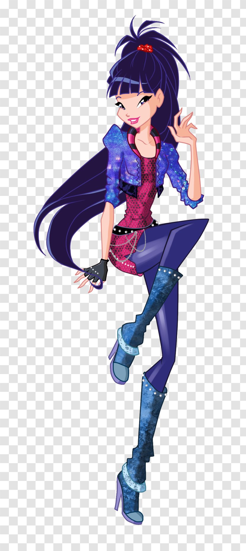 Musa Tecna Bloom Aisha Winx Club - Flower - Season 5In Full Transparent PNG