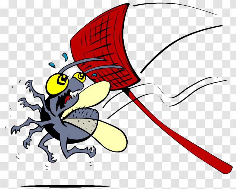 Fly-killing Device Clip Art - Membrane Winged Insect - Fly Transparent PNG