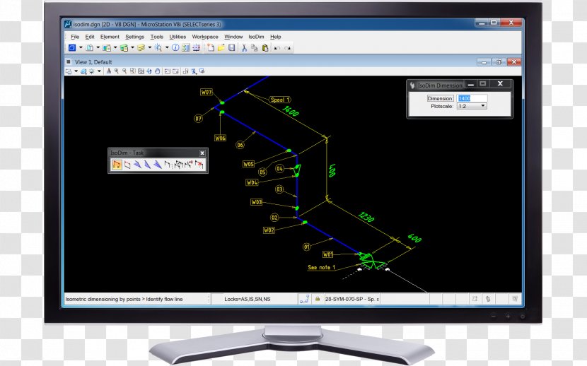 Computer Monitors MicroStation Software Computer-aided Design .dwg - System - Intergraph Transparent PNG