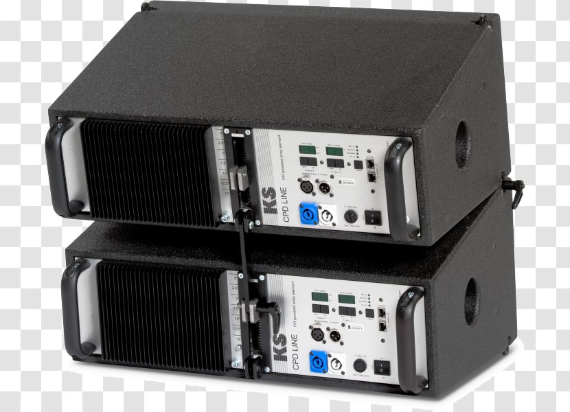 Line Array Data Structure Audio Power Amplifier Sound Reinforcement System - Powered Speakers - Application Transparent PNG