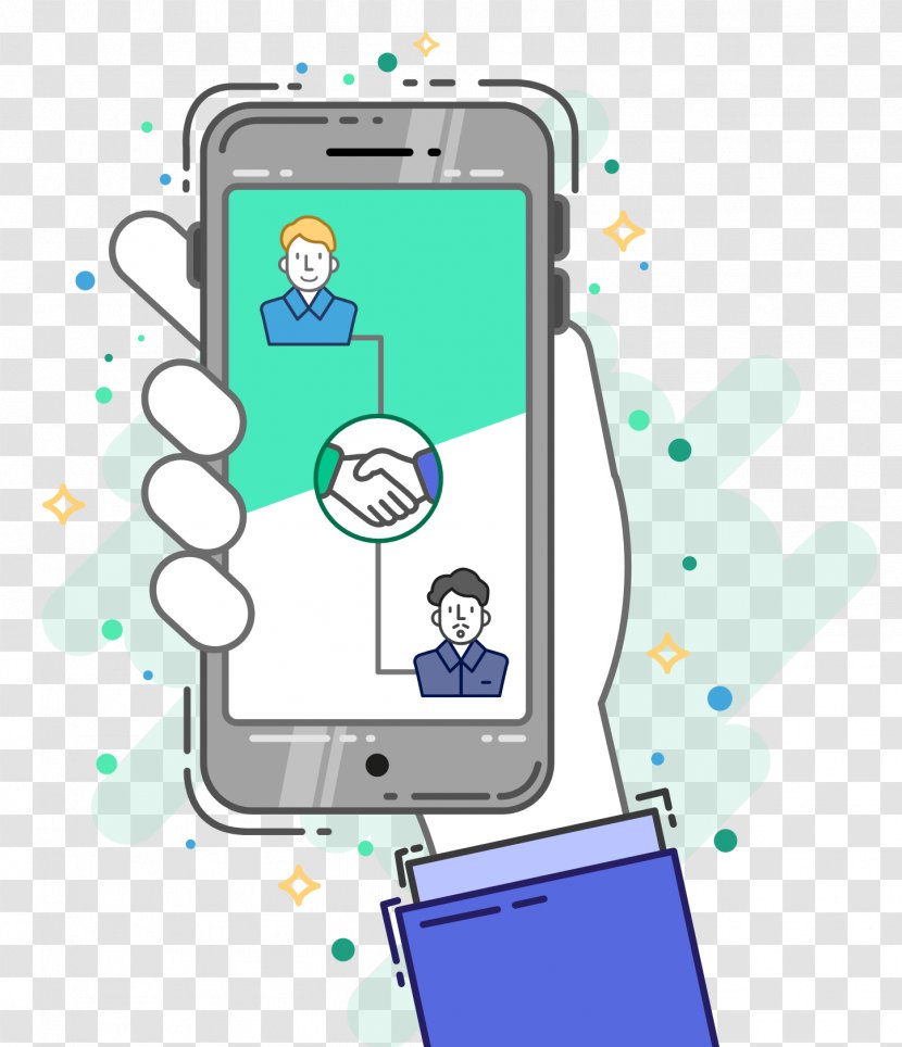 Smartphone Cartoon - Technology - Mobile Phone Transparent PNG