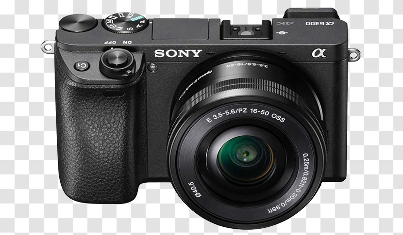 Mirrorless Interchangeable-lens Camera 4K Resolution Autofocus APS-C - Cameras Optics - Sony Digital Transparent Image Transparent PNG