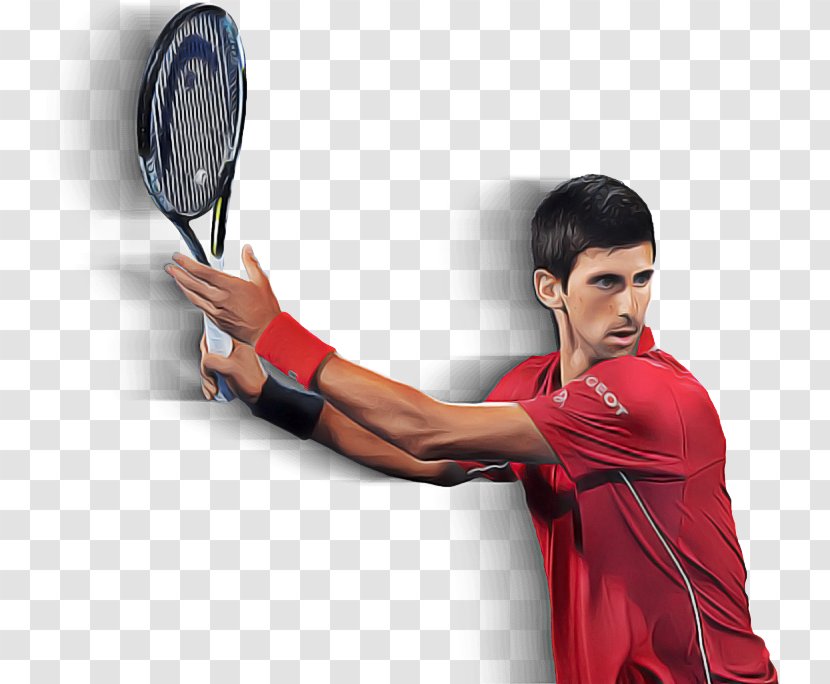 Badminton Cartoon - Tennis - Gesture Elbow Transparent PNG