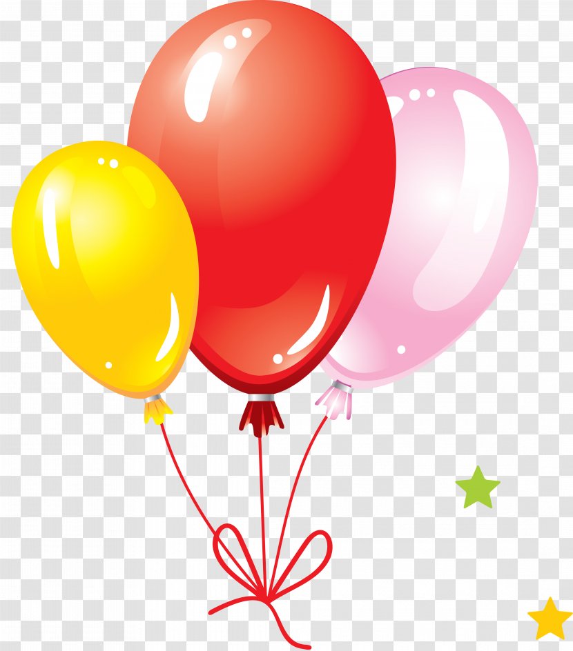 Birthday Cake Gas Balloon Party - Supply Transparent PNG