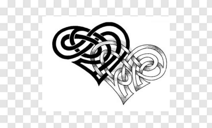 Tattoo Celtic Knot Triskelion Art Ornament - Cartoon - Heart Transparent PNG