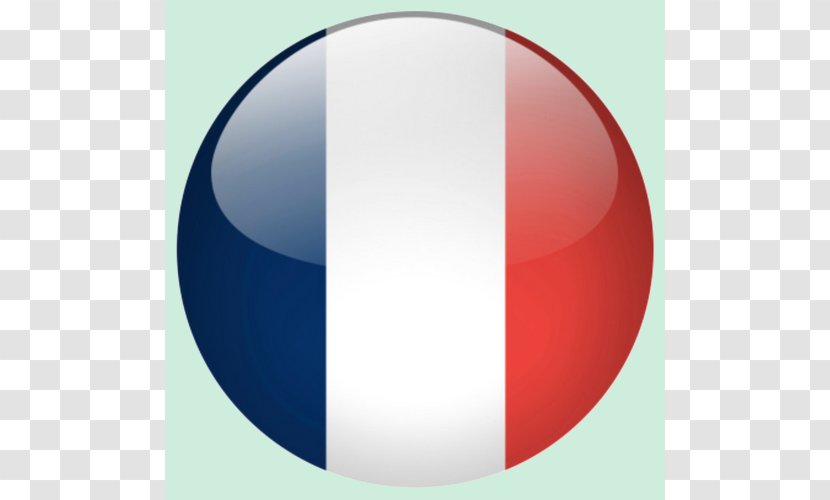 Flag Of France - Sphere Transparent PNG