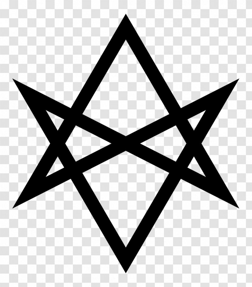 Unicursal Hexagram Thelema Symbol Ceremonial Magic - Compassion Transparent PNG