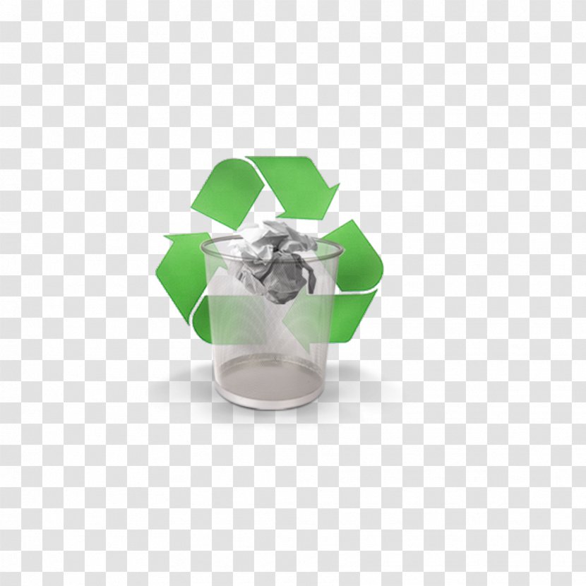 Recycling Paper Material Waste Container - Environmental Technology - Trash Can Transparent PNG