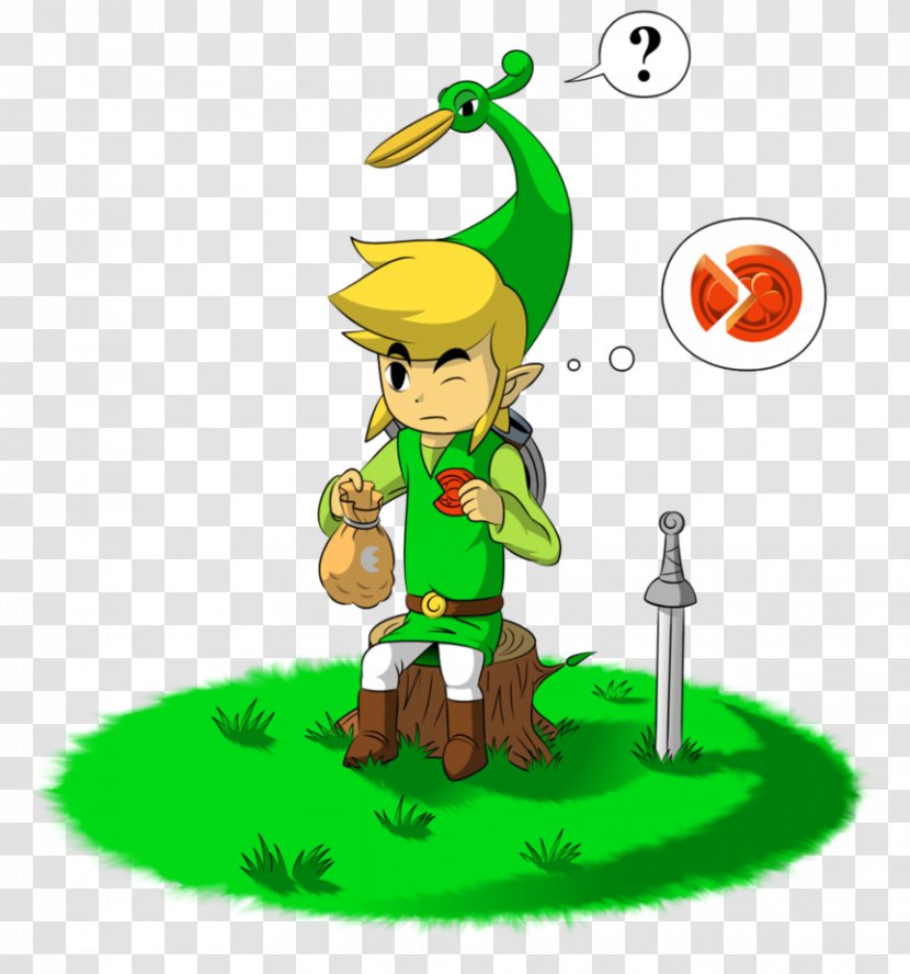 The Legend Of Zelda: Minish Cap Princess Zelda Link Universe Game Boy Advance - Grass - Make Up Smudge Transparent PNG