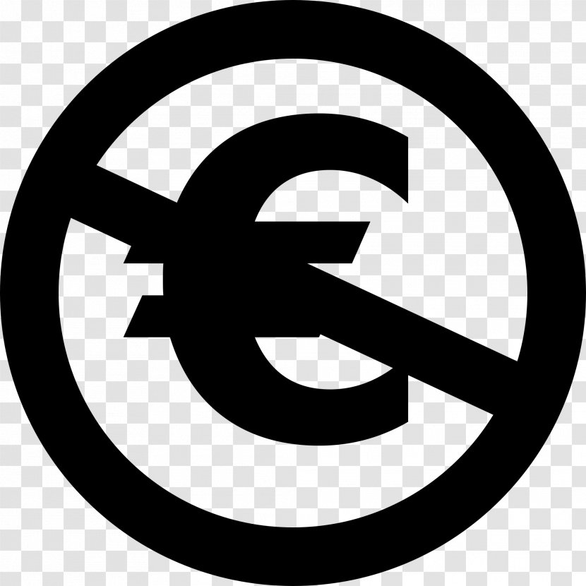 Creative Commons License Euro Sign Share-alike Non-commercial Transparent PNG