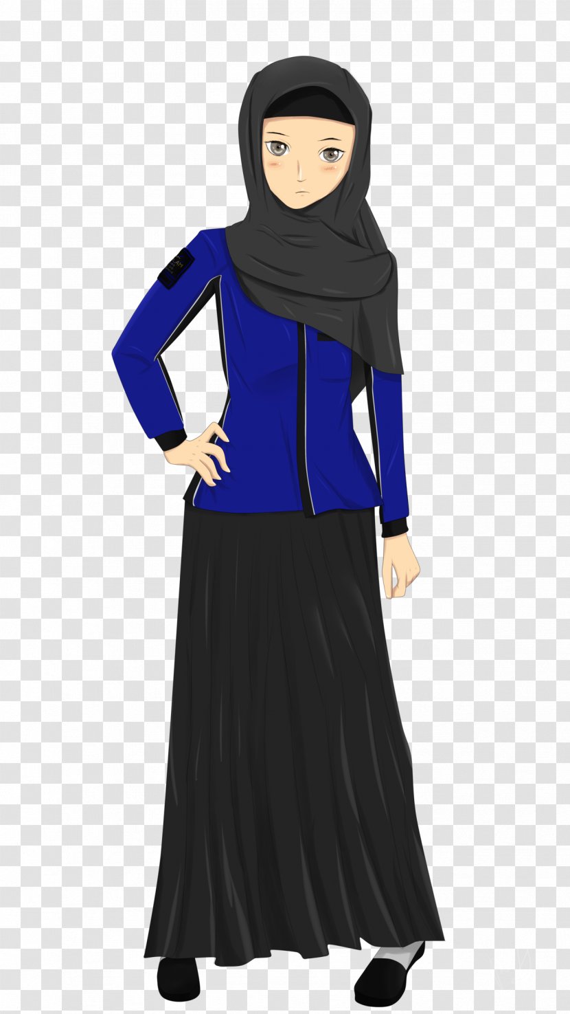 Sleeve Shoulder Dress Outerwear Character - Cartoon Transparent PNG