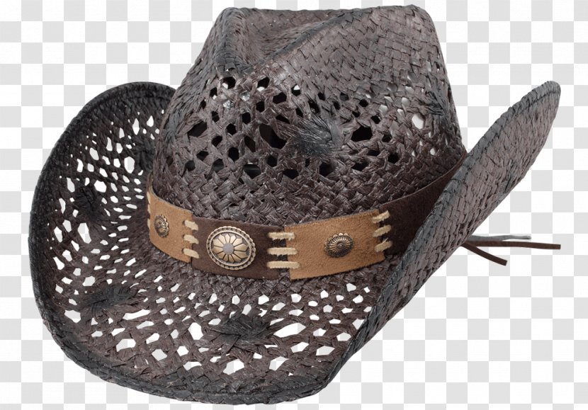 Straw Hat Cowboy Stetson Sun - Fashion Accessory - STRAW ROODF Transparent PNG
