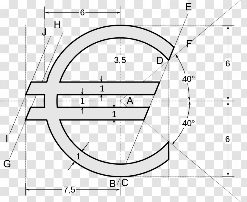 European Union Euro Sign Foreign Exchange Market Currency Symbol - Triangle Transparent PNG