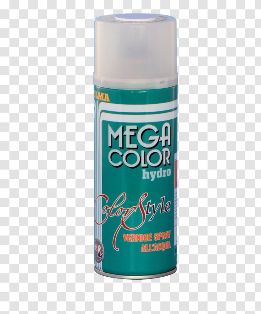 Aerosol Paint Spray Green Color Transparent PNG