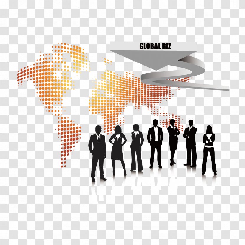 Team Public Relations Logo Diagram Illustration - Business People And Arrows Transparent PNG