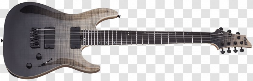 Seven-string Guitar Schecter Research Electric C-1 Hellraiser FR - Electronic Musical Instrument Transparent PNG