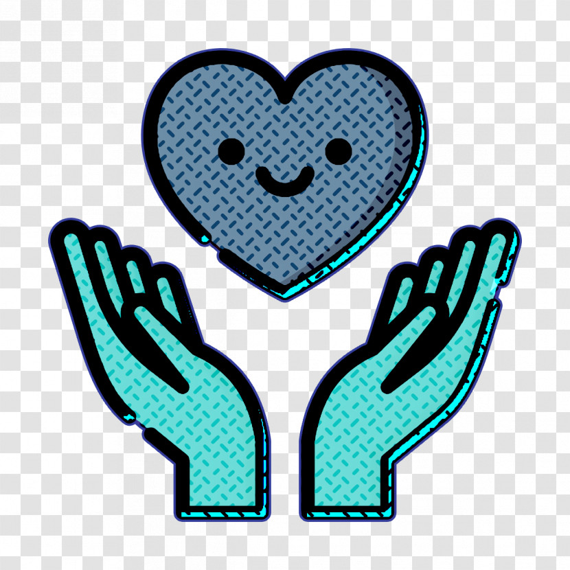 Give Icon Heart Icon Happiness Icon Transparent PNG
