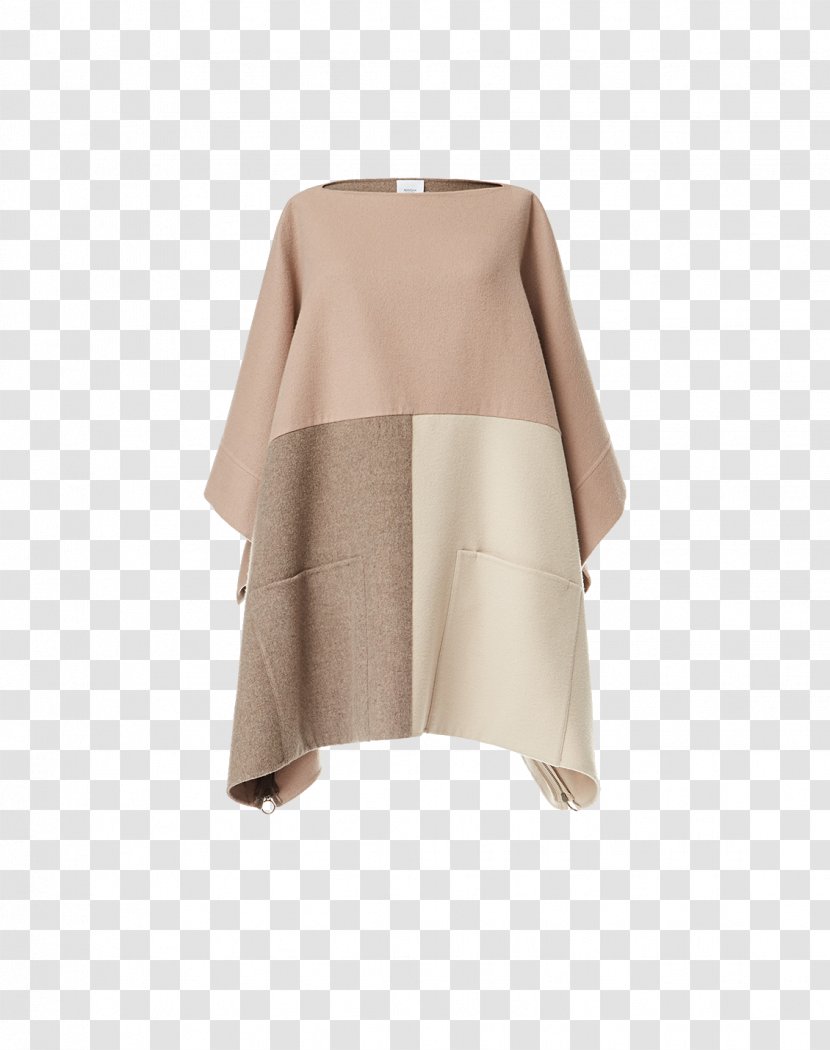 Outerwear Beige - Poncho Transparent PNG